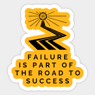 ROAD TO SUCCESS Sticker